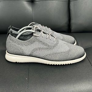 Cole Haan 2.Zerogrand Stitchlite Wingtip C27565 Shoes Gray Oxfords Men’s 11.5